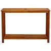 vidaXL Ogrodowy stolik konsolowy, 110x40x75 cm, lite drewno akacjowe