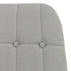 vidaXL Fotel relaksacyjny Cloud Grey Fabric