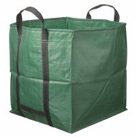 Nature Ogrodowa torba na odpady, kwadratowa, zielona, 148 L