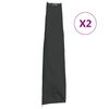 vidaXL Pokrowce na parasol ogrodowy, 2 szt., 190x50/30 cm, Oxford 420D
