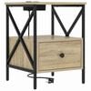 vidaXL Szafka Nocna Dąb Sonoma 41,5 x 40,5 x 55 cm Drewno inżynieryjne