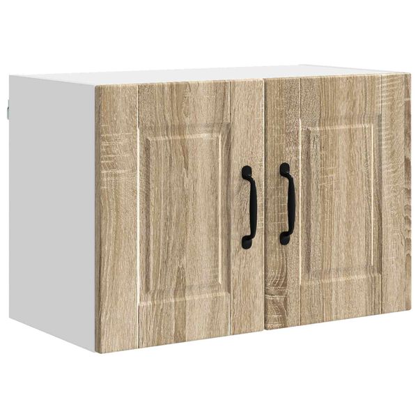 vidaXL Szafka kuchenna z p&oacute;łką z drzwiami Dąb Sonoma 60 x 31 x 40 cm