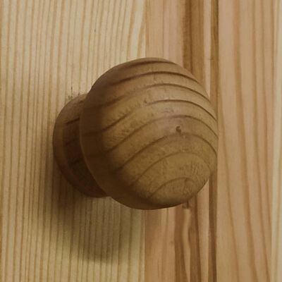 vidaXL Komoda, 43x34x53 cm, lite drewno sosnowe