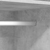 vidaXL Szafa, kolor betonowy szary, 50x50x200 cm