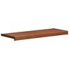 vidaXL Parapet okienny Brązowe Drewno 100 x 35 x 4,5 cm PVC