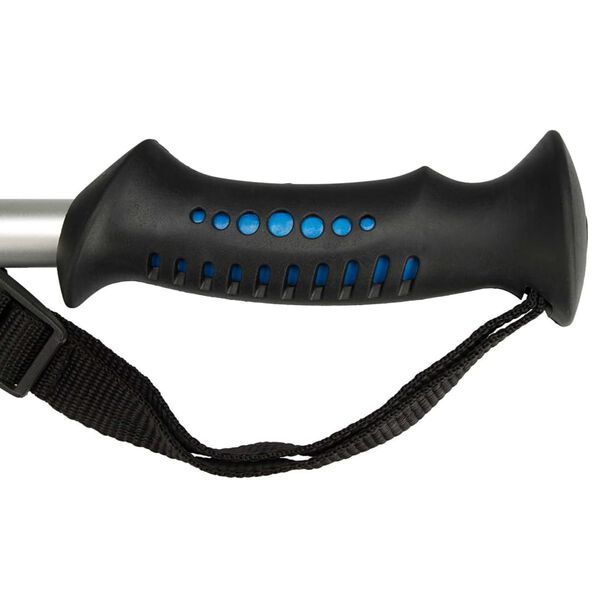 Abbey Kijki turystyczne, aluminiowe, 2 szt., srebrne, 21SV-ZIB-Uni