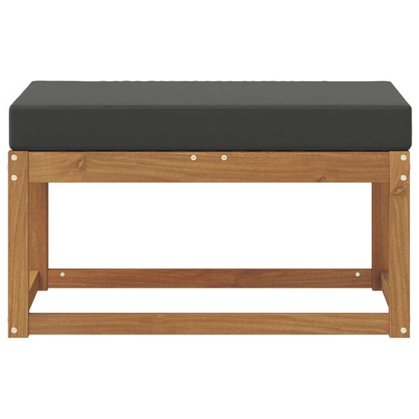 vidaXL Stołek Ławka na Zewnątrz Lite Drewno Akacji Naturalny