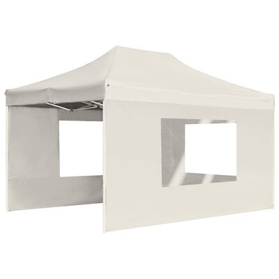 vidaXL Profesjonalny, składany namiot ze ścianami, 4,5x3 m, aluminiowy