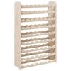 vidaXL Stojak na wino, 72,5x25x111,5 cm, lite drewno sosnowe