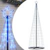 vidaXL Choinka LED 550 diod LED Niebieski 300 cm