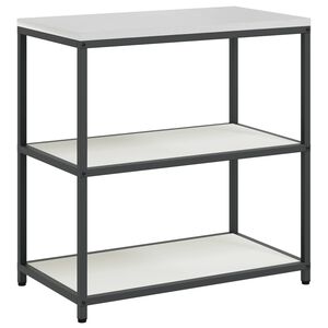 vidaXL Regal Kuchenny HATTEM Biały 90 x 50 x 92 cm Stal
