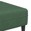 vidaXL Sofa Ciemna zieleń 250 x 188 x 76 cm Tkanina sztruksowa