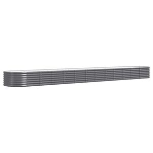 vidaXL Podwyższona donica, stal ocynkowana 512x80x36 cm