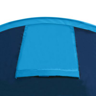 vidaXL Namiot 4-osobowy, niebiesko-błękitny