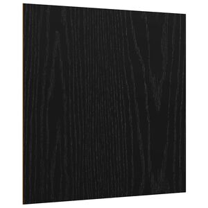 vidaXL Panele dekoracyjne 12 szt. Czarny Dąb 30 x 30 x 0.27 cm