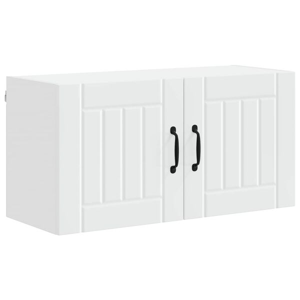 vidaXL Szafka kuchenna Lucca Biały 80 x 31 x 40 cm Drewno inżynieryjne