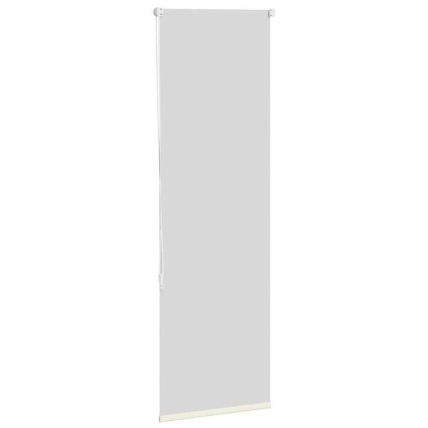 vidaXL Roleta zaciemniająca Off White 60x150 cm Szerokość tkaniny