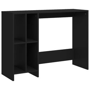 vidaXL Biurko pod laptopa, czarne, 102,5x35x75 cm