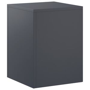 vidaXL Stojak na rośliny antracytowy 30 x 30 x 40 cm Stal nierdzewna