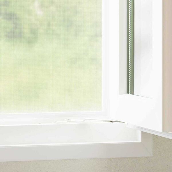 vidaXL Siatka na owady Biały 80 x 500 cm Wł&oacute;kno szklane