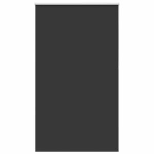 vidaXL Roleta zaciemniająca czarny 125x210cm Szerokość tkaniny 121,6cm
