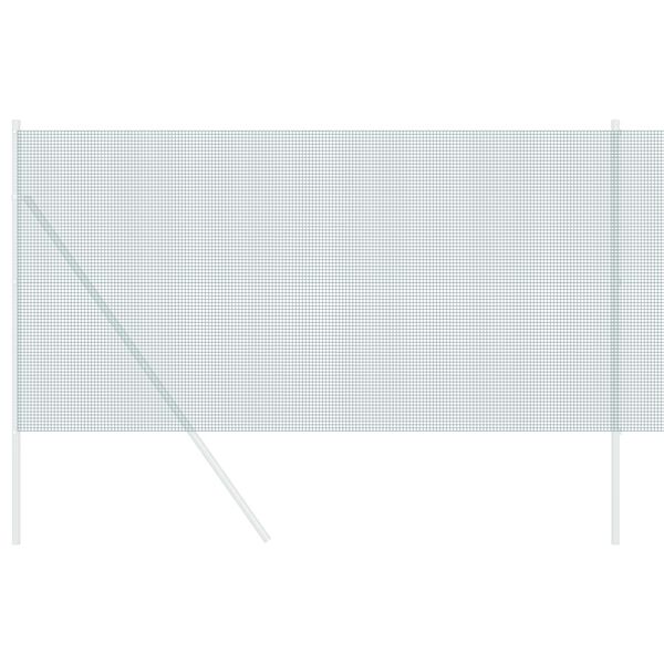 vidaXL Spawana siatka ogrodzeniowa Zielony 0.6 x 10 m