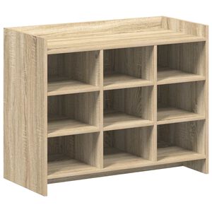 vidaXL Szafka na buty dąb Sonoma 85 x 39,5 x 70 cm Drewno inżynieryjne