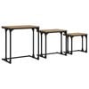 vidaXL Stolik Kawowy Nesting 3 szt. dąb artisan 50.5 x 35 x 53 cm