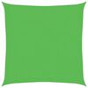 vidaXL Żagiel przeciwsłoneczny, 160 g/m&sup2;, jasnozielony, 2x2 m, HDPE