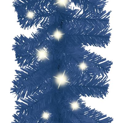 vidaXL Girlanda świąteczna z lampkami LED, 20 m, niebieska