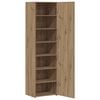 vidaXL Highboard 2 pcs Dąb rzemieślniczy 50 x 42,5 x 185 cm