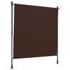vidaXL Zewnętrzna Roleta Rolkowa brązowy 200 x 270 cm