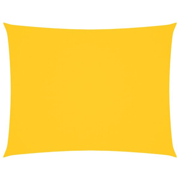 vidaXL Prostokątny żagiel ogrodowy, tkanina Oxford, 3x4,5 m, ż&oacute;łty