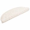 vidaXL Maty na schody 15 szt. 56x17x3 cm Białe p&oacute;łokrągłe