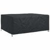 vidaXL Pokrowiec na meble Gładki Czarny 240 x 190 x 90 cm 420D