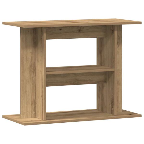 vidaXL Stojak pod akwarium Artisan Oak 80x35x60 cm Drewno konstrukcyjne