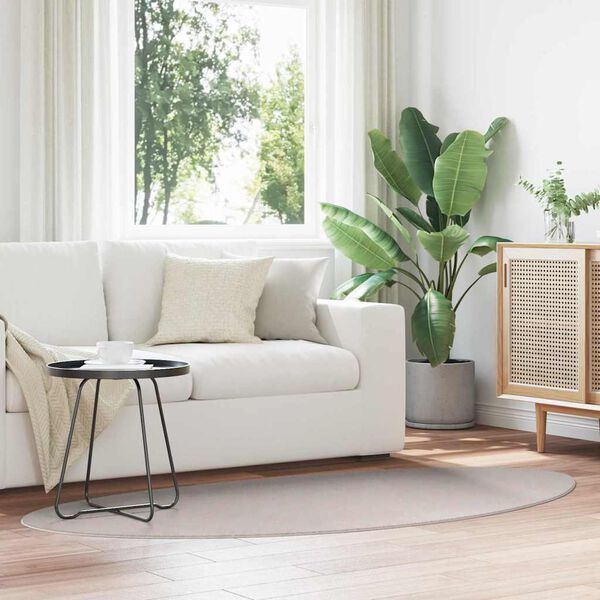 vidaXL Dywany pokojowe HUARTE piaskowy 100 x 200 cm Poliester