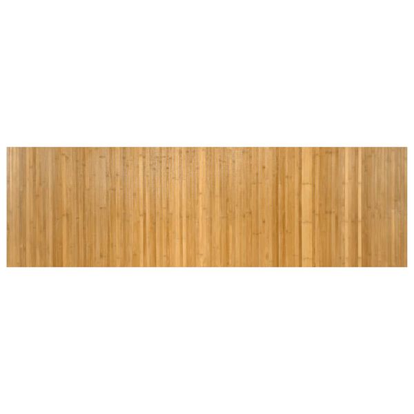 vidaXL Dywan prostokątny, naturalny, 60x200 cm, bambusowy