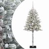 vidaXL Sztuczna choinka z bombkami 120 cm 150 LED Ciepła biel