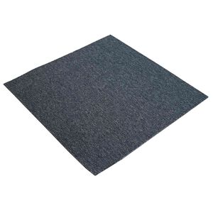 vidaXL Płytka dywanowa Niebiesko-szary 50 x 50 cm 4 szt. PP i bitum