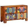 vidaXL Szafka na buty Brązowy 90 x 35 x 55 cm Lite Drewno Akacji