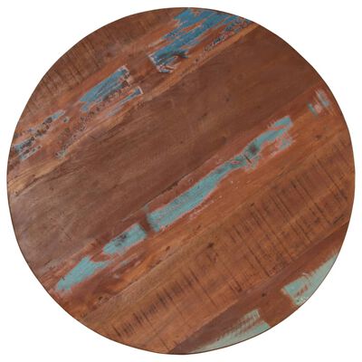 vidaXL Stolik barowy z litego drewna odzyskanego, 75x(76-110) cm