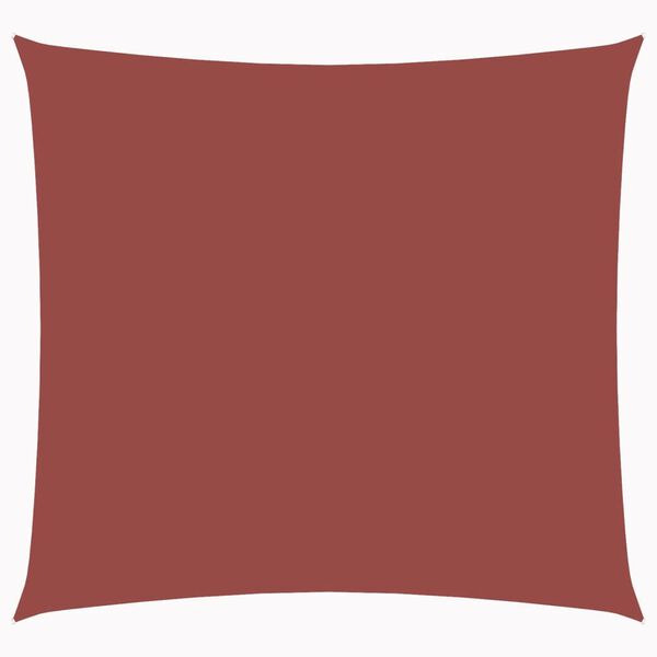 vidaXL Żagiel ogrodowy, tkanina Oxford, kwadratowy, 3x3 m, terakota