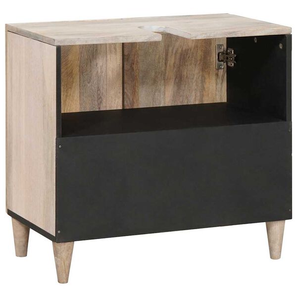 vidaXL Szafka Łazienkowa Montowane na ścianie Biały 62 x 33 x 58 cm