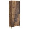 vidaXL Zestaw szafek 2 pcs 66 x 34,5 x 90 cm Drewno inżynieryjne