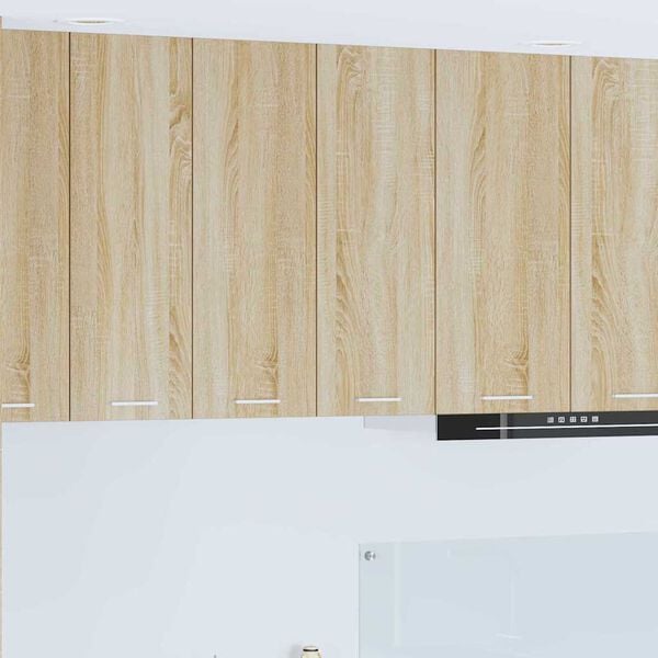 vidaXL Szafka wisząca z przechowywaniem Dąb Sonoma 60 x 31 x 80 cm