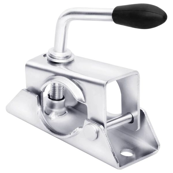 vidaXL Zacisk do koła podporowego, 13,5x6,5x14 cm, galwanizowana stal