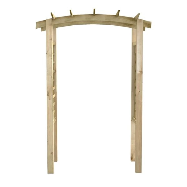 vidaXL Pergola w kształcie łuku, 150 x 60 x 210 cm, drewno