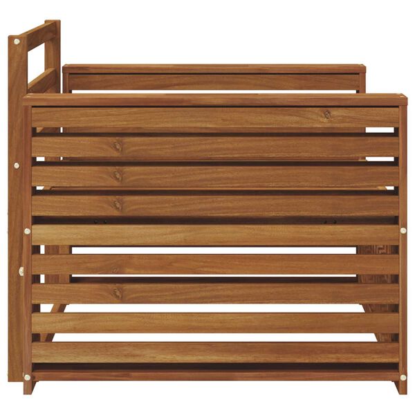 vidaXL 2 Sztuka Sofa z podłokietnikami Lite Drewno Akacji Naturalny