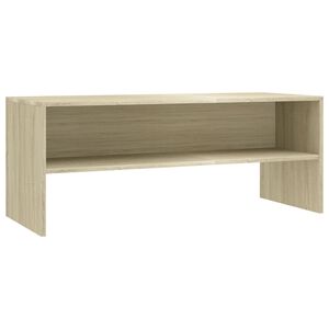 vidaXL Szafka pod TV, dąb sonoma, 100x40x40cm, materiał drewnopochodny